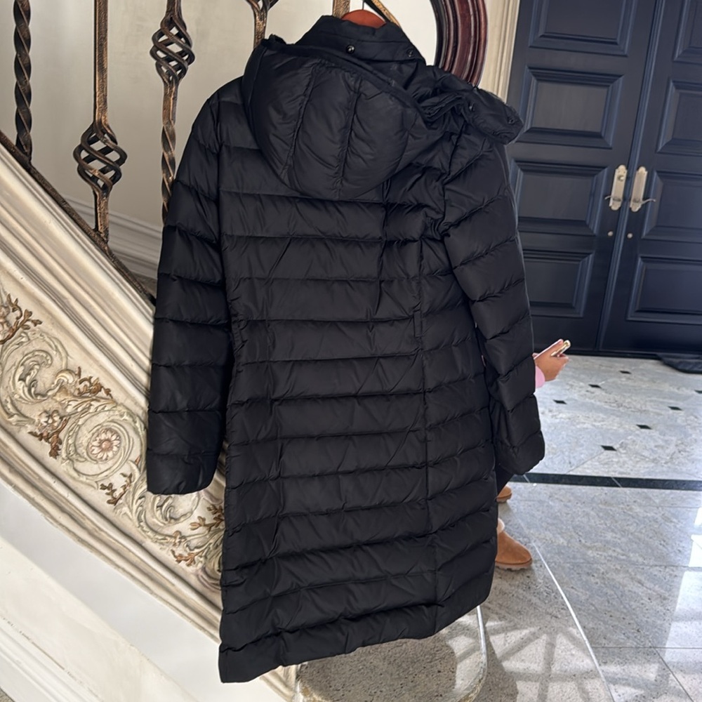 Gently used moncler coat w belt down coat - Picture 6 of 9